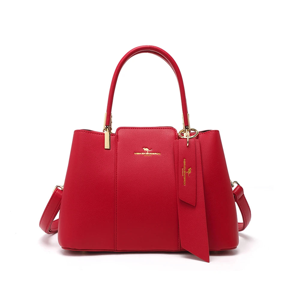 Sac de luxe en cuir souple, élégant et pratique