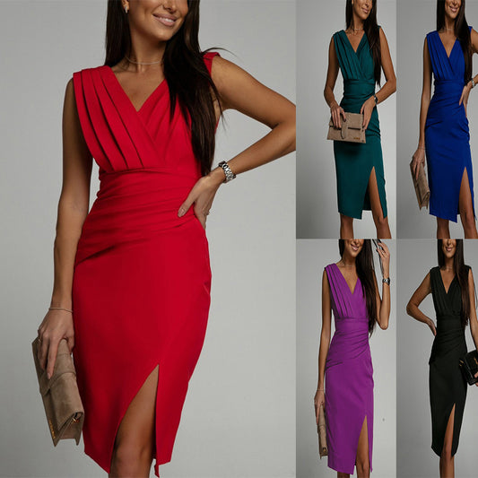 Robe d'été sans manches