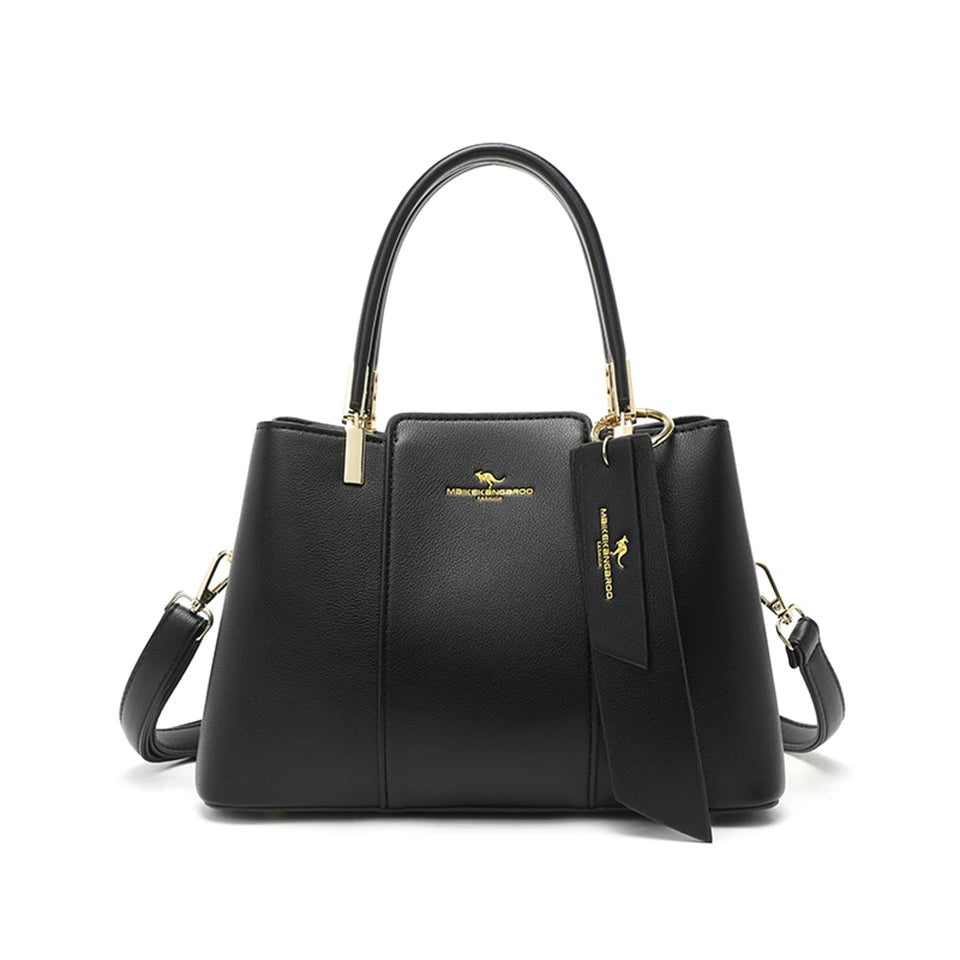 Sac de luxe en cuir souple, élégant et pratique