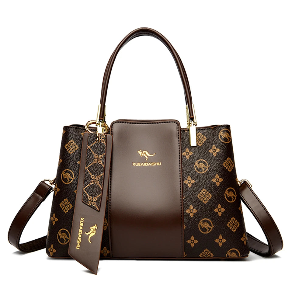 Sac de luxe en cuir souple, élégant et pratique